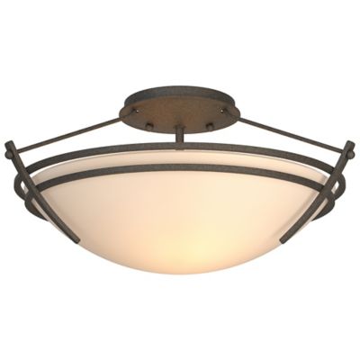 Presidio Tryne Semi-Flushmount by Hubbardton Forge - Starlight Lighting USA and Canada